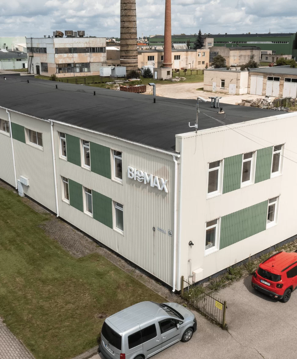 BIOMAX valymo įrenginių gamykla